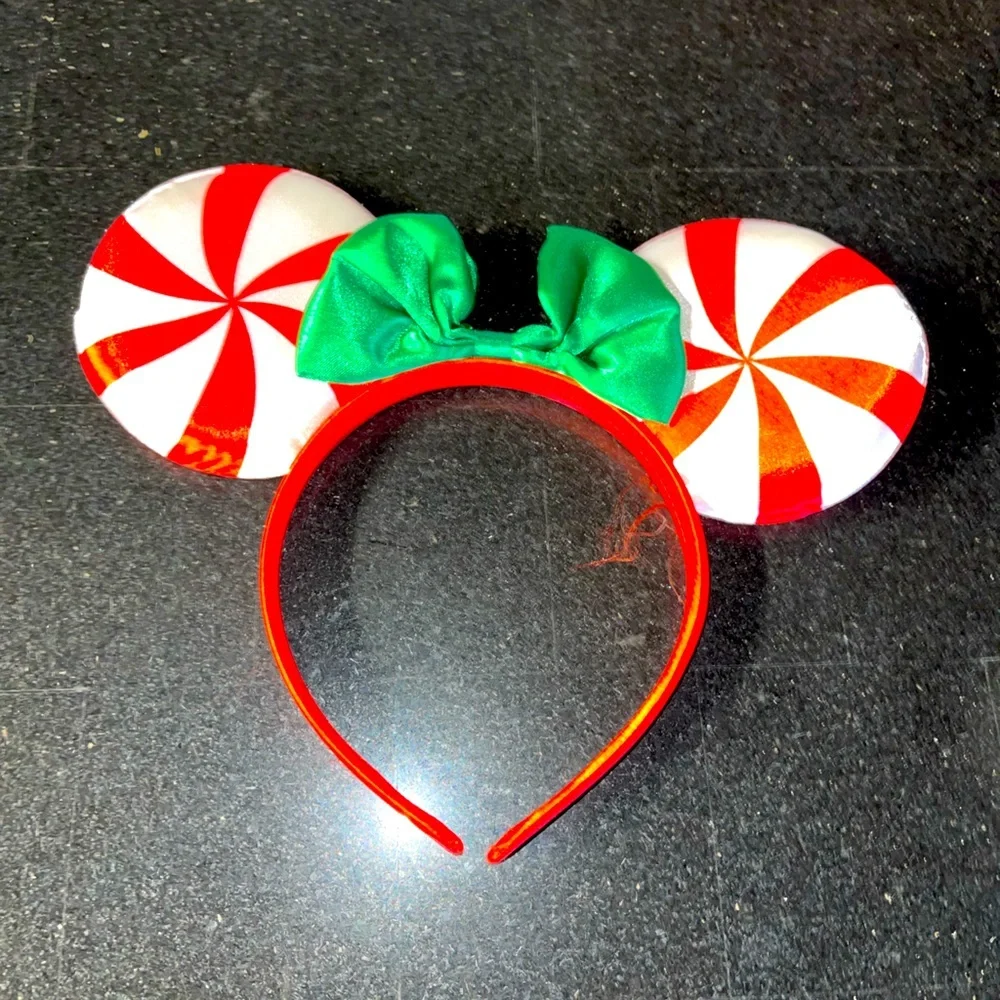 Disney Peppermint Minnie Mouse Ears Headband